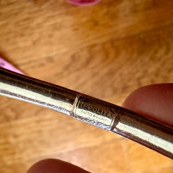 Ippolita Sterling Silver 925 Flat Bangle Bracelet. - Picture 6 of 6